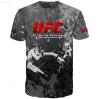 2023 NEW (สต็อกเพียงพอ) authentic Venum Fight UFC Wick mens Short Sleeve T-Shirt -คุณภาพสูง size:S-5XL