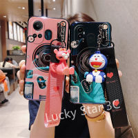 ปลอกอ่อนป้องกันการตกกระแทกสำหรับ OPPO Reno10 Pro Pro+ Reno8 T 5G A98 A78 A58 5G 4G Phone Case เคสโทรศัพท์งานฝีมือบลูเรย์ลายกล้องแฟชั่นพร้อมฝาหลังโทรศัพท์ตุ๊กตาการ์ตูน