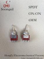 Toggle Switch RED 3 Pin ON-ON 2 Position SPDT CQC UL ROHS  6A/125V 3A/250V New Mini Rocker Switch Electrical Circuitry  Parts