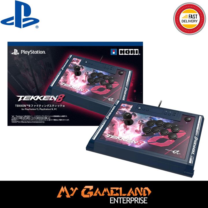 Hori Fighting Arcade Stick Alpha (Tekken 8 Edition) for PS4/PS5/PC