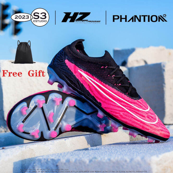 (จัดส่งในกรุงเทพฯ) รองเท้าฟุตบอล Phantom รุ่นใหม่ AGGX เล็บยาว FGTF ...