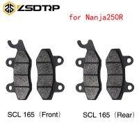 ZSDTRP Motorcycle Front amp; Rear Motorcycle Brake Pads for Kawasaki Ninja 250R 2013-2016 Brake Disk Set for Ninja 250R