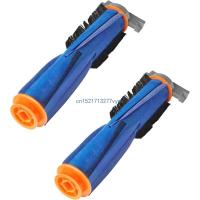 2-Pack Replacement-Parts Brush Roll Compatible For Shark RV2501AERV2502AE Roller Brush Main Brush Robot Vacuum Cleaner