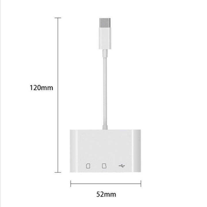 keyng-usb-c-การ์ดรีดเดอร์-sd-3-in-1-usb-อะแดปเตอร์-otg-เข้ากันได้กับบัตร-tf-sd-พร้อมตัวอ่านการ์ดความจำสำหรับเครื่องเขียนกล้องโทรศัพท์แฟลชขนาดกะทัดรัด-usb-c-huawei-สำหรับ-ipad-pro-สำหรับ-macbook-usb-เค