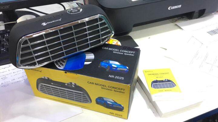 นิยม-newrixing-ลำโพงบูลทูธ-รุ่น-nr-2025-10w-รูปทรงcar-model-ดีไซต์แปลกไม่ซ้ำใคร-สินค้าพร้อมจัดส่งค่ะ-ถูกสุด