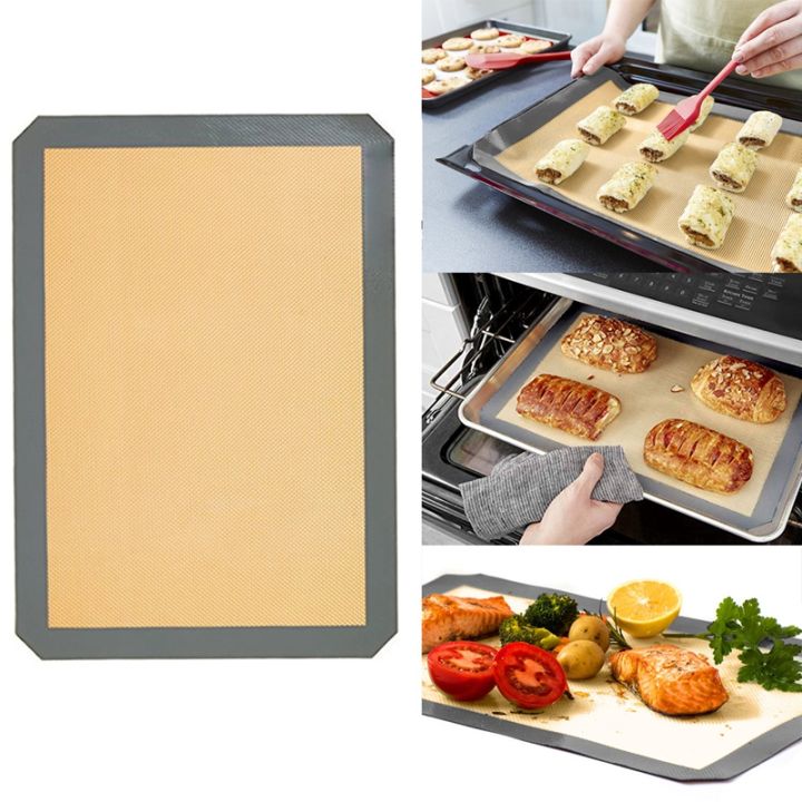 1pcs-reusable-environmental-protection-silicone-baking-mat-non-stick-silicone-oven-mat-dough-rolling-mat-baking-mat-pastry-clay-pad-sheet-liner-non-stick-dish-gray