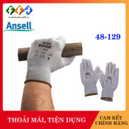 Găng tay chống dầu Ansell EDGE 48-129 - Găng tay phủ PU tăng độ bám
