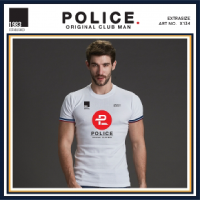 Police Bodysize เสื้อยืดทรง Slim fit พอดีตัว สีขาว,ดำ,เทา ใส่ได้ทั้งผู้ชาย/ผู้หญิง (รหัส : F600,B405,X134)