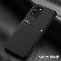 Infinix Note 12 G96 Case,EABUY Fashionable Moire Embedded Iron Plate Ring-free Bracket Phone Case (Compatible with Magnetic Car) for Infinix Note 12 G96