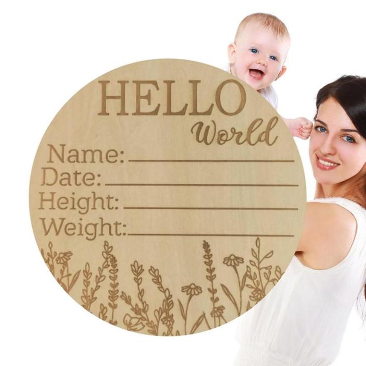 hello-world-newborn-sign-wooden-baby-announcement-sign-baby-birth-announcement-sign-newborn-announcement-sign-for-baby-shower-keepsakes-improved