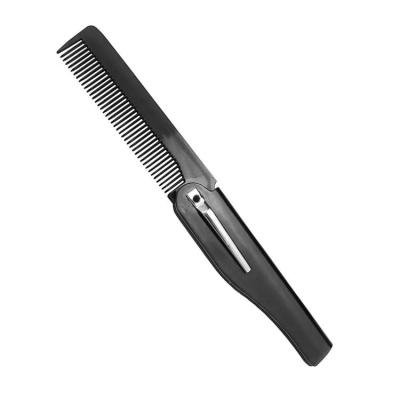 Folding Beard Comb Foldable Fine Tooth Hair Comb Handmade Beard Styling Comb Space Saving Comb for Men Everyday Grooming Beard or Mustache like-minded