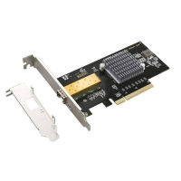 10 Gigabit PCIE Network Card for 82599 Server Optical Fiber Desktop PCI-E X8 LAN Adapter SFP 10Gbit Network Card