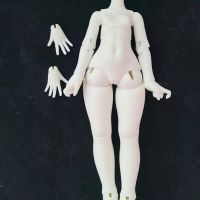 อุปกรณ์เสริมตุ๊กตา Bjd 1/6 Famale Body with S Neck Resin White/ Pink Skin