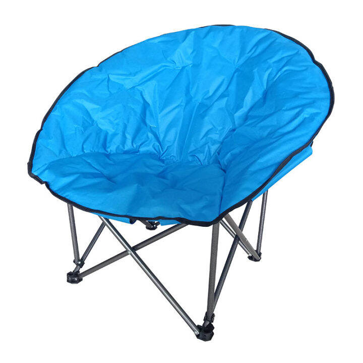 พร้อมจัดส่ง เก้าอี้สนามแบบกลมพับได้ Folding Round Chair โปรโมชั่นพิเศษ