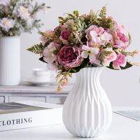 【YF】✌☃  Plastic Vases Anti-ceramic Imitation Rattan Vase European Wedding Decorations Unbreakable Basket