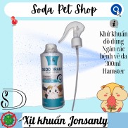 Xịt Kháng Khuẩn, Khử Mùi Jonsanty 350ml Cho Hamster