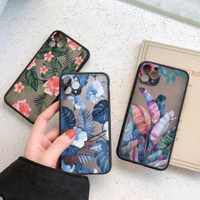 Note12 Palm tree Leaves Plant Phone Case For Xiaomi Redmi Note 12 11 Pro plus 4g 5g 11s 10 10s 9 9s 12s Shockproof Cover 10c 12c