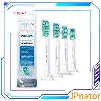 JPnator UVLN&amp;gt; การเปลี่ยนหัวแปรง4ชิ้นสำหรับ Sonicare C1 C2 G2 W2 ProResults ที่ดีที่สุดการควบคุมแผ่นโลหะใหม่