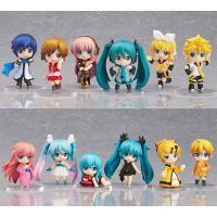 ชุดคอลเลกชั่นฟิกเกอร์โมเดลตุ๊กตาแอคชั่นการ์ตูน Hatsune Miku 6ชิ้น/เซ็ตชุด Q น่ารักสำหรับเด็กผู้หญิงทำจาก Pvc คอลเลกชั่นประดับรถตั้งโต๊ะของเล่นสำหรับเป็นของขวัญเด็ก