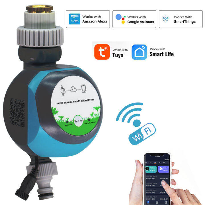 WIFI Watering Timer Garden Automatic Irrigation System Lawn Plant