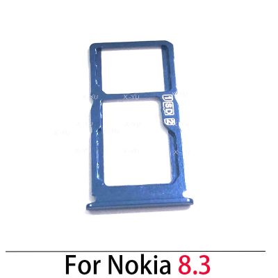 สำหรับ Nokia 8.3/9ผู้ถือถาดใส่ซิมซิมการ์ดเต้ารับตัวแปลงซ่อมแซมชิ้นส่วน