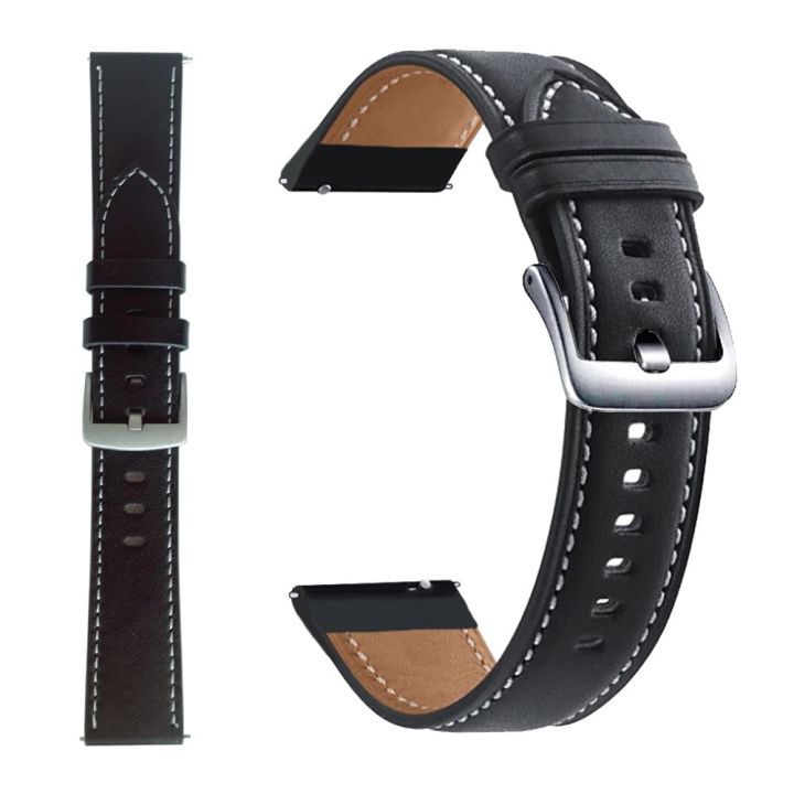 ขายดี-สำหรับ-ticwatch-pro-3-gps-strap-22mm-นาฬิกาหนังแท้สำหรับ-ticwatch-pro-3-ula-pro-2020-gtx-s2-e2สายข้อมือสำหรับเปลี่ยน