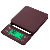 3kg0.1g 5kg0.1g Coffee Scale with Timer Portable Accuracy Electronic Digital Home Kitchen Scale High Precision LCD Scale#38