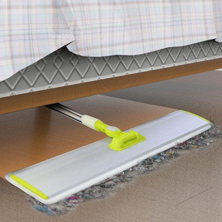 new-aluminum-alloy-kitchen-hotel-flat-mop-40cm-lengthened-flat-absorbent-mop-bar-mop