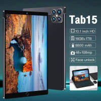 แท็บเล็ตถูกๆ Huawi Tab15 (16+512G)ใหม่ 10.1 นิ้วแท็บเล็ตพีซี การเปิดตัวผลิตภัณฑ์ใหมแท็บเล็ต Android 11.0ยอดนิยมรุ่นล่าสุด สองซิม ในตัว GPS รองรับการโทรผ่าน 4G/5G แท็บเล็ตราคาถูกๆ แท็บแล็ตของแท้ จัดส่งฟรี แท็บเล็ต