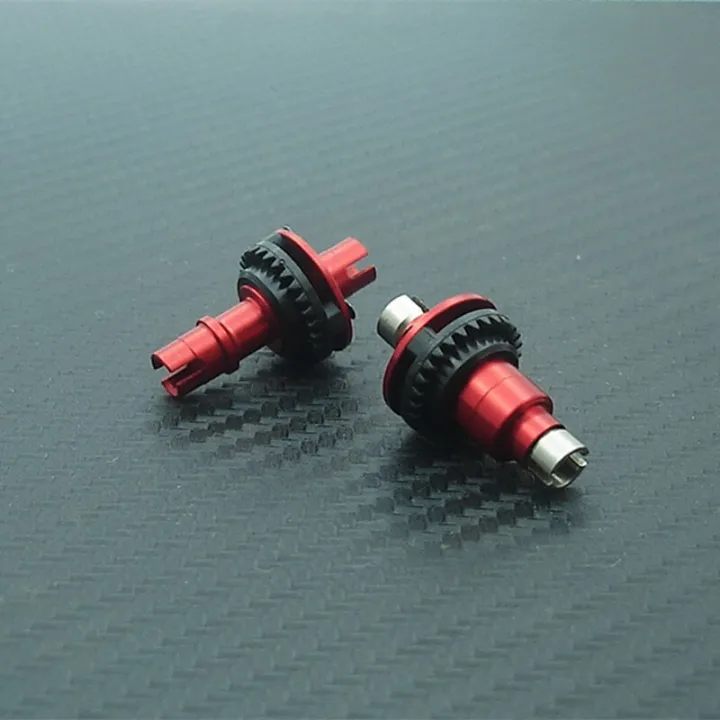 1Set Front Differential And Rear Straight Axle Kit LK001FR For 1/24