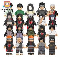 Ts【คลังสินค้าพร้อม】ในสต็อก LegoING Naruto Minifigures ของเล่น Rock Lee Abirame Shino Figurines อาคารบล็อกของเล่นเด็ก【cod】