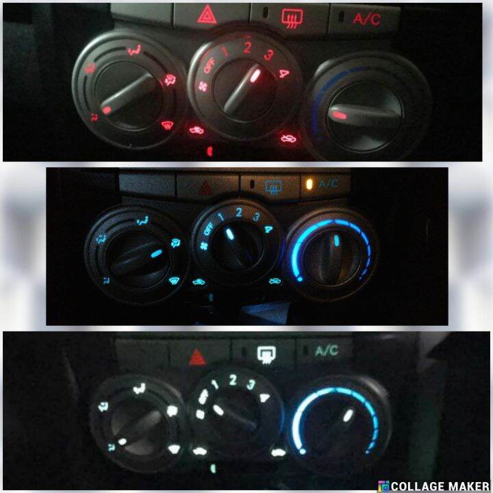 led for myvi aircond switch(20052017)(6 month warranty) Lazada