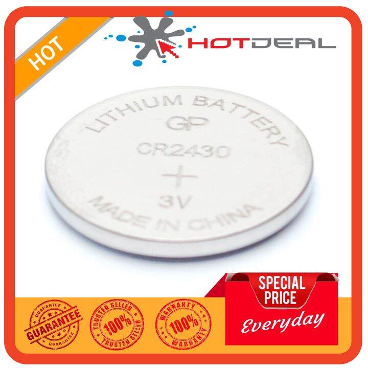 Battery GP CR2430 Lithium Lazada