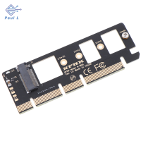 【Paul L】 1 * NVMe M.2 NGFF SSD ไปยัง PCI-E PCI Express 3.0 16X X4อะแดปเตอร์ Riser Card converte