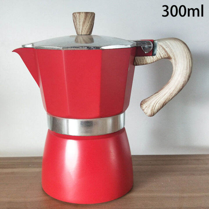 150/300ml Italian Coffee Maker Aluminum Moka Pot Espresso Cold