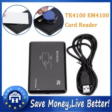 125Khz USB RFID Contactless Proximity Sensor Smart ID Card Reader EM4100/ID  Tag