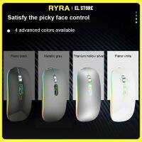 RYRA Wireless Mouse Single Mode 2.4G USB 5 Key Ultra Thin Portable Notebook Office Home Luminous One Button Return To Desktop Basic Mice