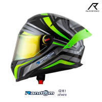 หมวกกันน็อค RANDOM HELMET CZ-R 1.ดำเงา