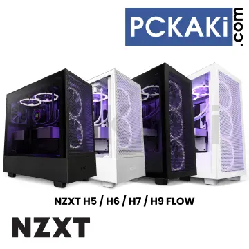 Nzxt H5 Flow Rgb Atx Mid Tower Cabinet Black