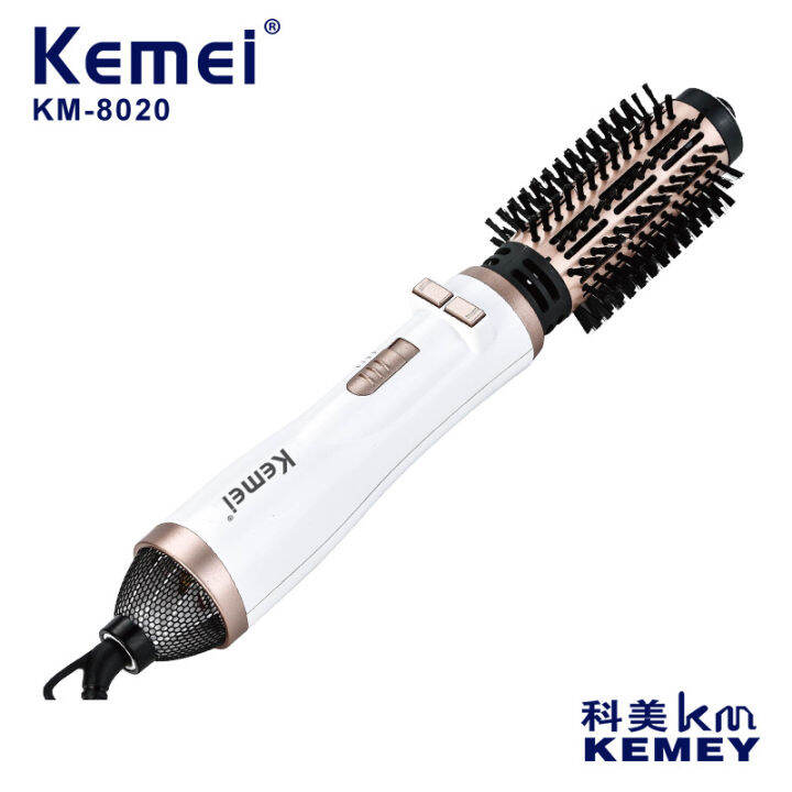 หวีลมร้อน-kemei-km-8020-ขายตรงจากโรงงาน-ข้ามพรมแดนมัลติฟังก์ชั่นไอออนลบม้วนผมตรงหวีเป่า