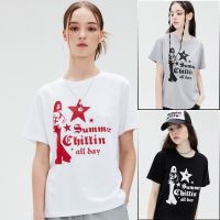 *[ LUV IS TRUE ] SU SUMMER CHILLIN TEE - BASIC FIT 100% authentic from Korea