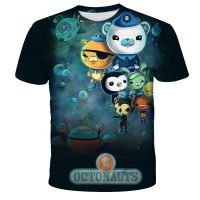 (ในสต็อก) เสื้อยืดเด็ก Octonauts พิมพ์ 3D เด็กผู้ชายหญิงสาวเสื้อยืดวัยรุ่น Camiseta เด็กเล็กการ์ตูนอะนิเมะเสื้อยืดฤดูร้อน