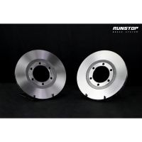 RUNSTOP รันสตอป brake disc จานเบรคสตอป จานเบรคหน้า แบบเรียบ ขนาดเดิม256 FORD รุ่น MAXNUM ราคาต่อคู่ เบรก