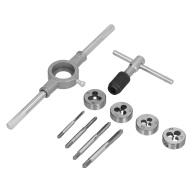 Thread Tapping Set Tap Die Kit High Hardness Effective for Cutting Male thumbnail