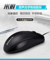 ออปติคัล USB Mouse M1 ออปติคัลเม้าส์สีดำออปติคัลเมาส์ USB