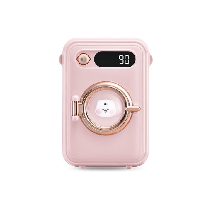 cod-ikes-new-cute-pet-charging-treasure-mobile-power-phone-charger-portable-large-capacity-send-girl-bracket