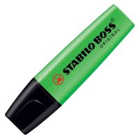 ปากกาเน้นข้อความ STABILO BOSS สีเขียว (1ด้าม)