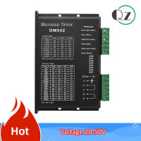 DM542 Stepper Motor Controller 2เฟสดิจิตอล Stepper Motor Driver 18-48 VDC สูงสุด4.2A สำหรับมอเตอร์57 86 Series