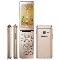 Samsung Galaxy Folder2 G1650ปลดล็อก Dual SIM 1950 MAh Wi-Fi 8MP 3.8นิ้ว4G โทรศัพท์มือถือ