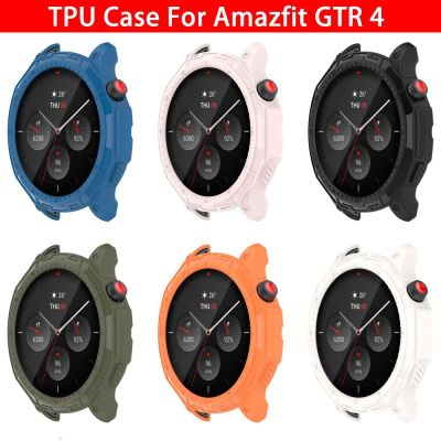 Watch Protective Case For Amazfit GTR 4 Soft Edge Shell Screen Protector Case Watch Shell Protect Bumper Replacement Cover Cases Cases